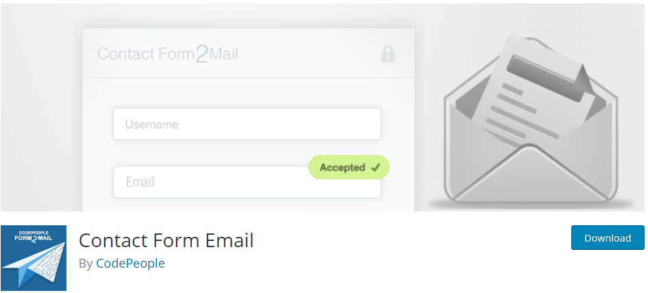 Formulaire de contact à envoyer par e-mail