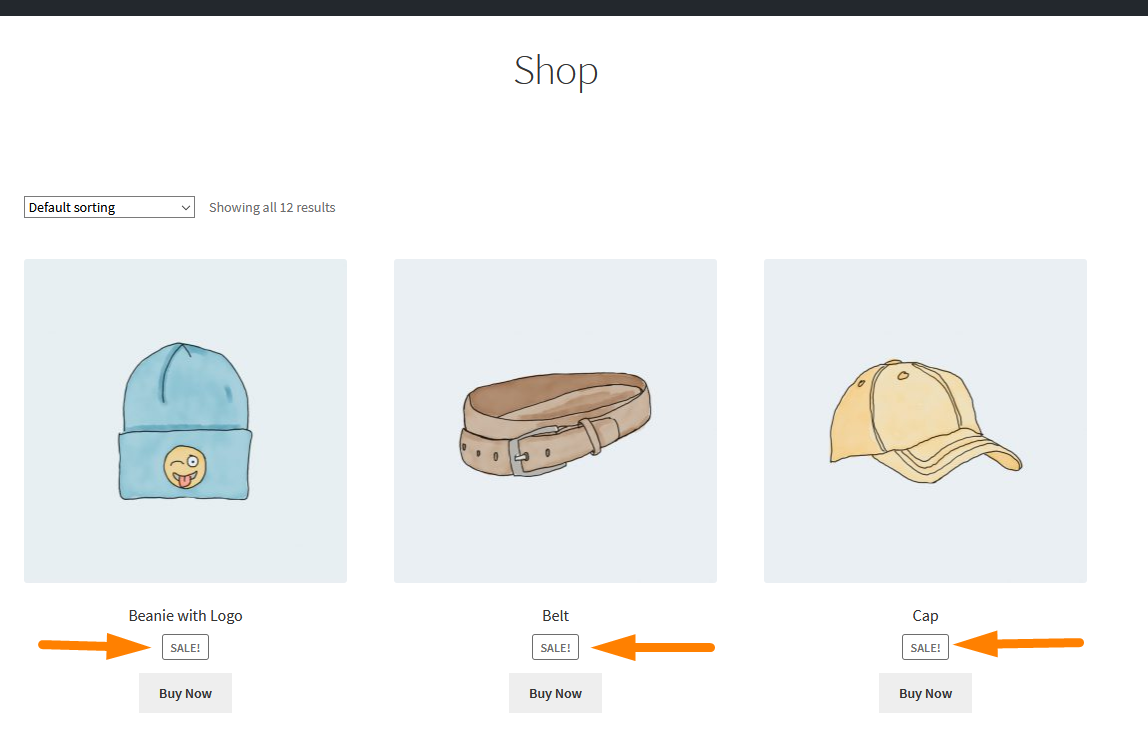 woocommerce satış rozeti
