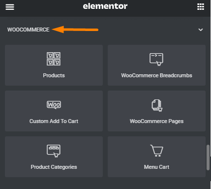 WooCommerce widget'ları