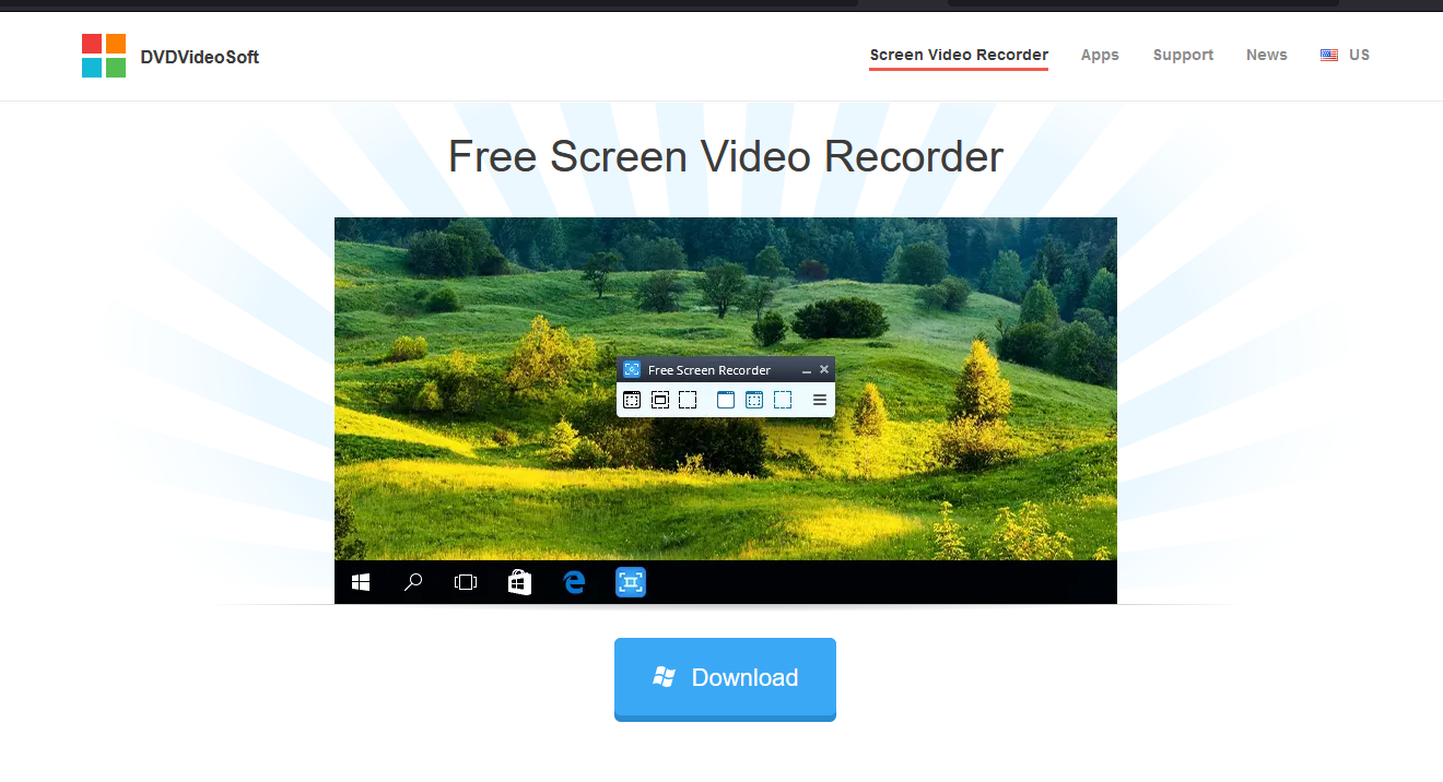 Der kostenlose Bildschirm-Videorecorder von DVDVideoSoft