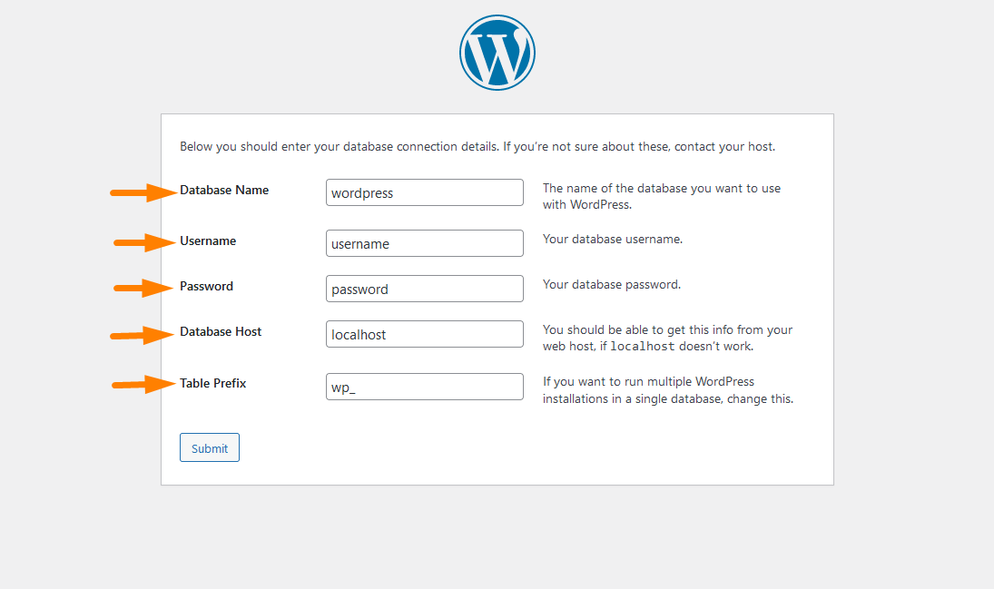 So verbinden Sie WordPress mit der Datenbank