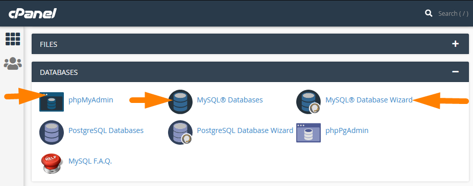 Namecheap Shared Hosting WordPress-Datenbankspeicherort