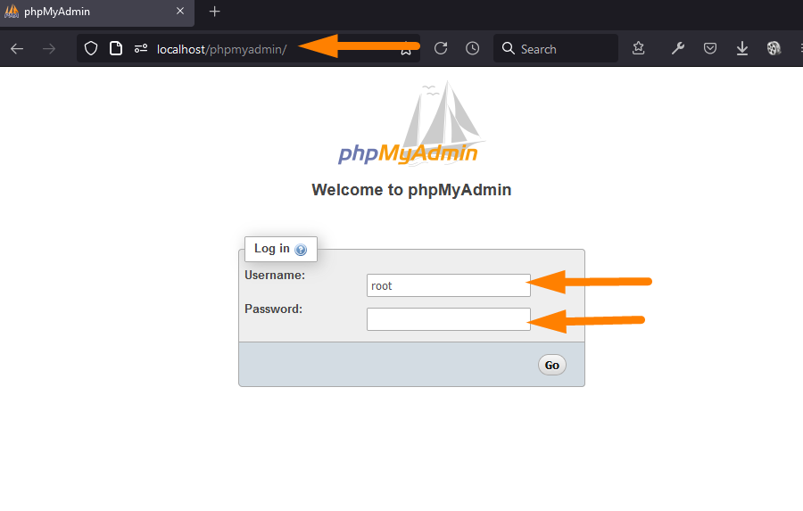 WordPress Database Connect mit PhpMyAdmin _1