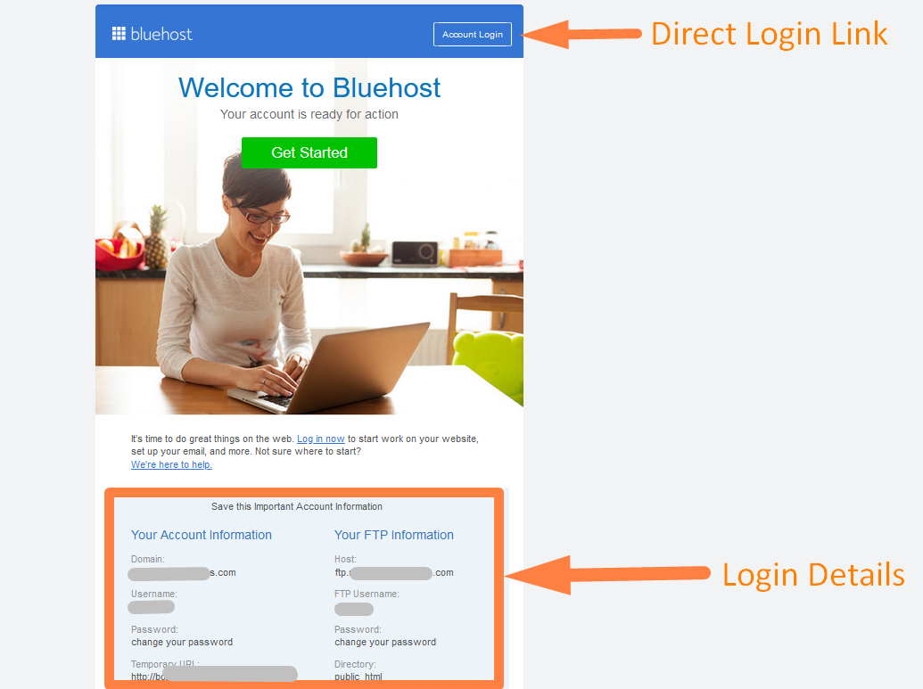 bluehost dan wordpress