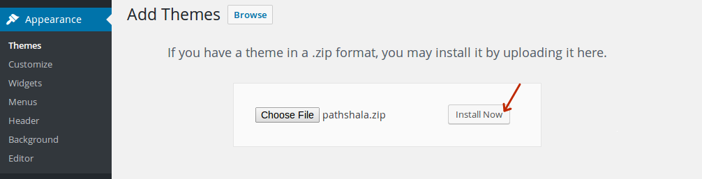 installer-theme-wordpress