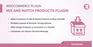 منتجات WooCommerce Mix and Match