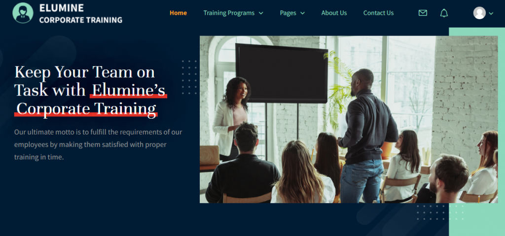 eLumine-企业培训-LearnDash-Theme-Demo-site