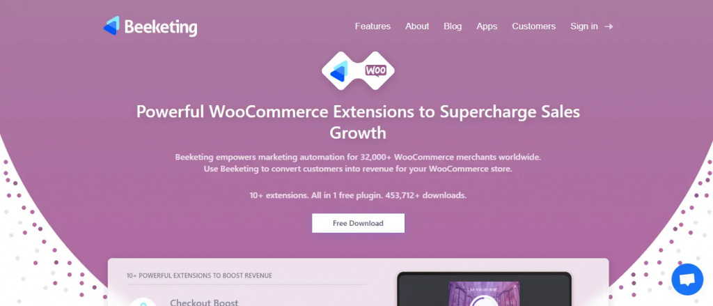 woocommerceのためのビーケット