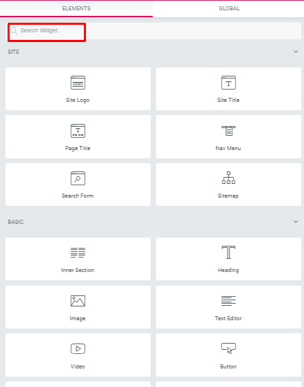 Cómo crear un encabezado adhesivo impresionante usando Elementor (Tutorial de Elementor) 19 Extra elements for header customization