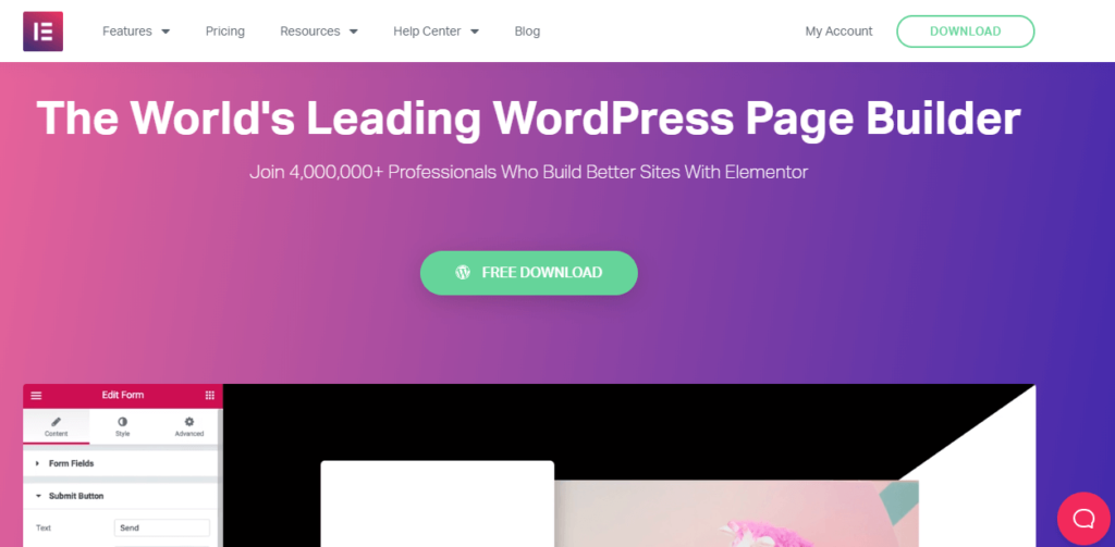 Bir WordPress Sayfa Oluşturucu ile Web Sitenizi Özelleştirmeniz İçin 9+ Neden (Neden Elementor'u Seçmelisiniz) 4 One of The Top Page Builder Plugins