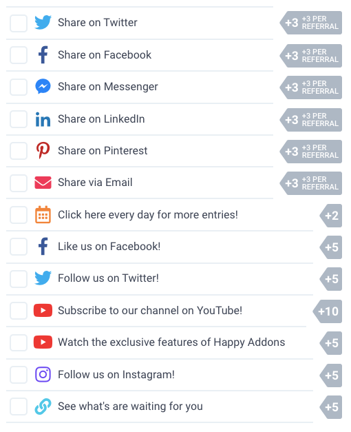 HappyAddons Büyük Eşantiyon: Katılın ve Heyecan Verici Hediyeler Kazanın (35.000 $ + Değerinde Premium Eklentiler/Temalar) (Kazanan Beyanı) 7 grand giveaway-happyaddons