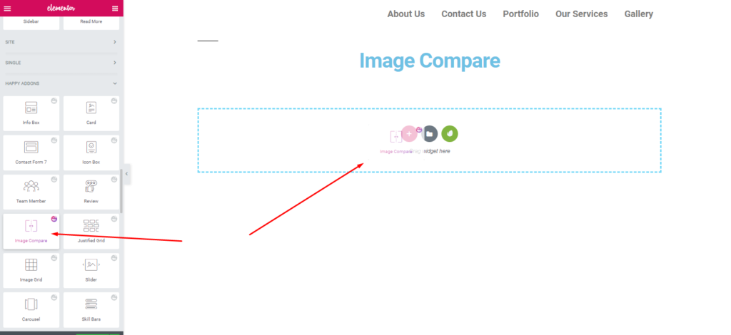 Améliorez votre site Elementor en utilisant les widgets gratuits de Happy Addons 3 Adding Widget