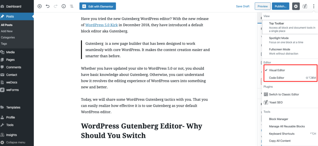 13+ Tips Cepat Gutenberg WordPress Untuk Mempercepat Alur Kerja Anda 6 Gutenberg WordPress