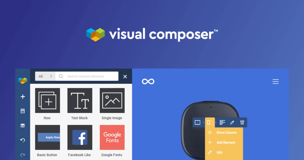 En İyi 10 WordPress Web Sitesi Oluşturucu (Ücretsiz ve Ücretli) 11 visual-composer