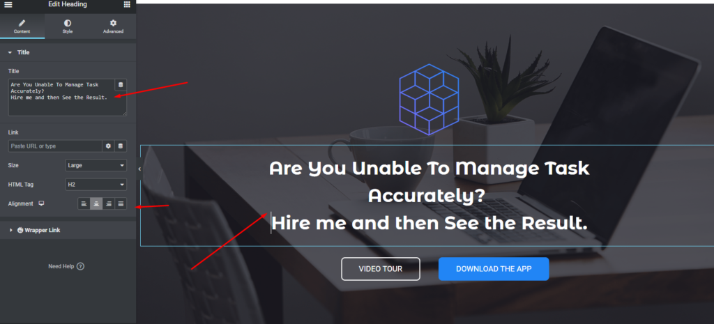 Elementorを使用して個人用Webサイトを構築し、簡単にプロフェッショナルな外観を与える方法6 website design