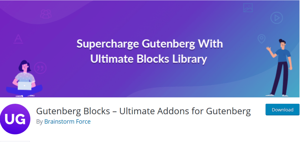 7 個最佳 Gutenberg Block 插件可豐富您的內容 Outlook 2 Ultimate Addons– Includes 15+ Gutenberg Blocks