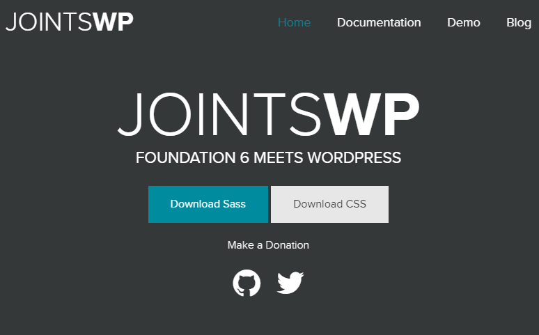 10 лучших стартовых тем WordPress (как выбрать правильную?) 7 jointswp-wordpress-starter-theme