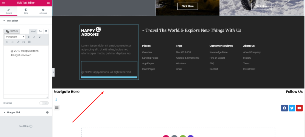 Cómo crear un sitio web de viajes con WordPress y Elementor en menos de una hora 38 Final Design 3