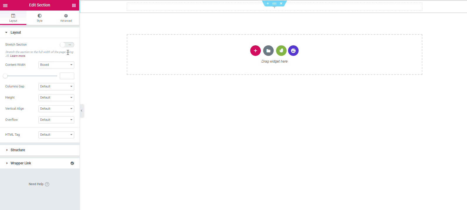 Cómo crear un sitio web de viajes con WordPress y Elementor en menos de una hora 5 Selecting Section