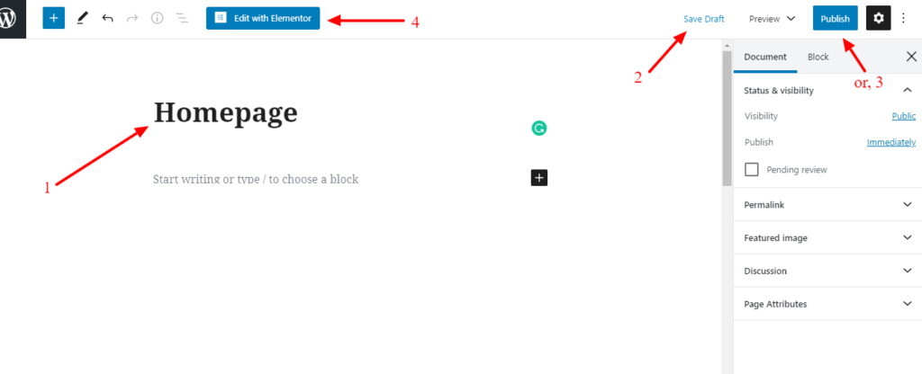 Cum să creezi un site web de nuntă care să-ți facă ziua cea mare mai specială 6 Edit with elementor