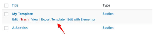 Perguntas que você pode ter em mente sobre o Elementor (mais de 20 perguntas frequentes técnicas respondidas) 8 elementor wordpress:export template