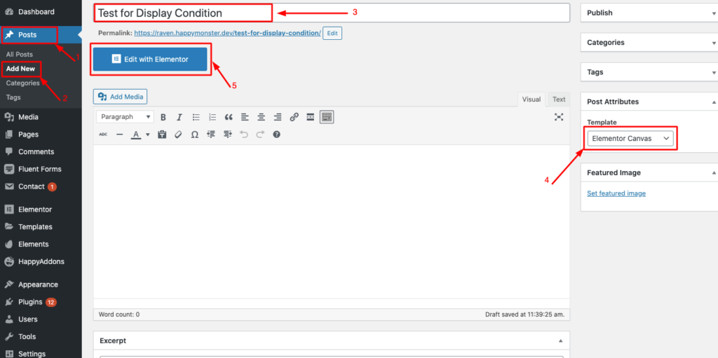 Personalisasi Konten Situs Web Anda dengan Fitur Kondisi Tampilan HappyAddons 2 new-post-display-condition