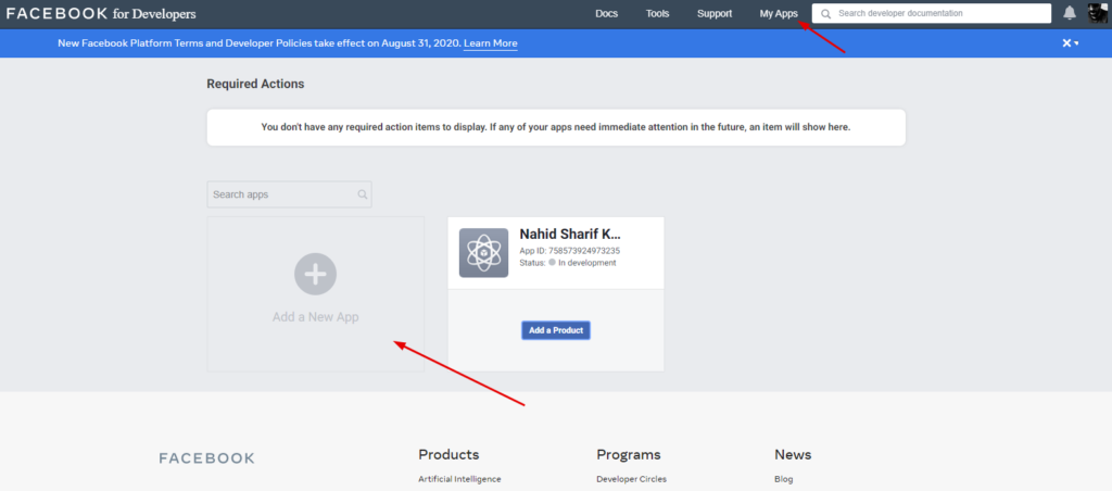 اعرض محتوياتك الاجتماعية بطريقة جذابة باستخدام خلاصات الوسائط الاجتماعية Happy Addons (Facebook و Twitter و Instagram) 7 Facebook Developer