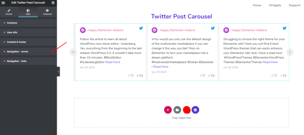اعرض محتوياتك الاجتماعية بطريقة جذابة باستخدام خلاصات الوسائط الاجتماعية Happy Addons (Facebook و Twitter و Instagram) 49 Social Media Feed