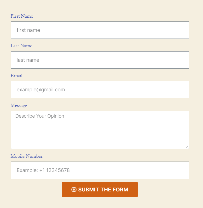La guía definitiva para crear un formulario de contacto de Elementor 11 Final-View-of-Elementor-Contact-Form