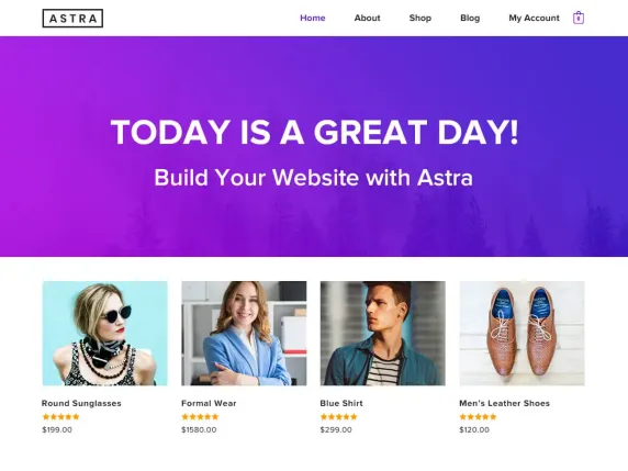 أفضل 10 ثيمات ووردبريس مجانية للأعمال 4 Astra best free themes for business