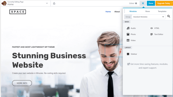 Beaver Builder vs Elementor - który wybrać dla swojej witryny? 6 design in Beaver Builder vs elementor