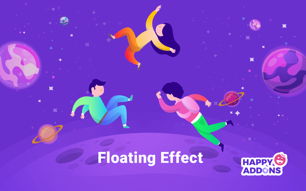 Menemukan Fitur Bahagia: Bangun Situs WordPress Cantik dalam Menit 1 floating effect in page builder