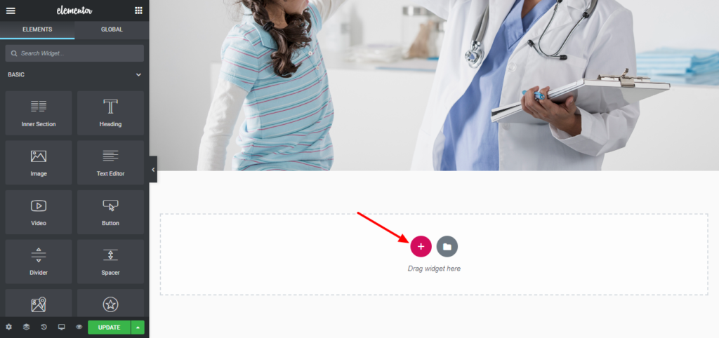 Come creare un sito Web medico utilizzando WordPress ed Elementor 12 Add service