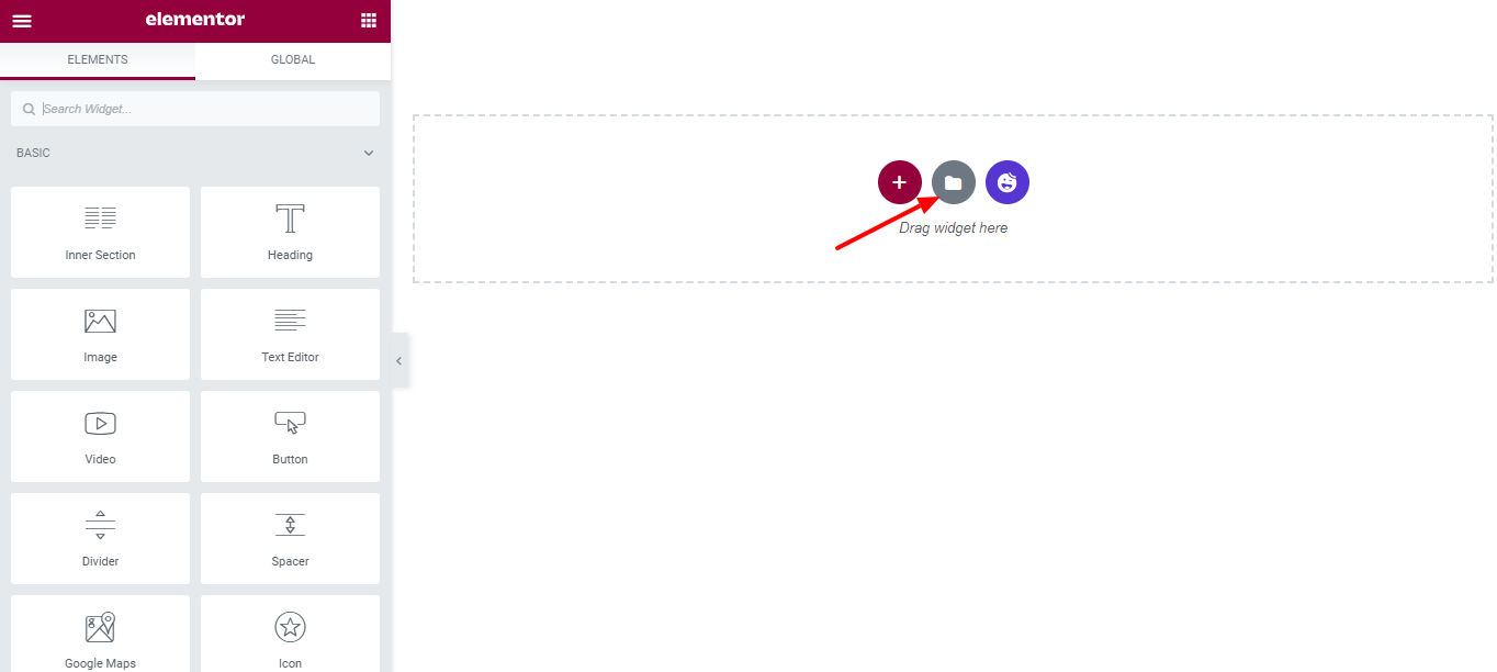無料のElementorWebサイトテンプレートの使用方法4 Find Elementor template