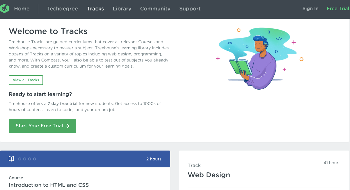 10 лучших онлайн-курсов по веб-дизайну в 2022 году 10 TreeHouse web development course