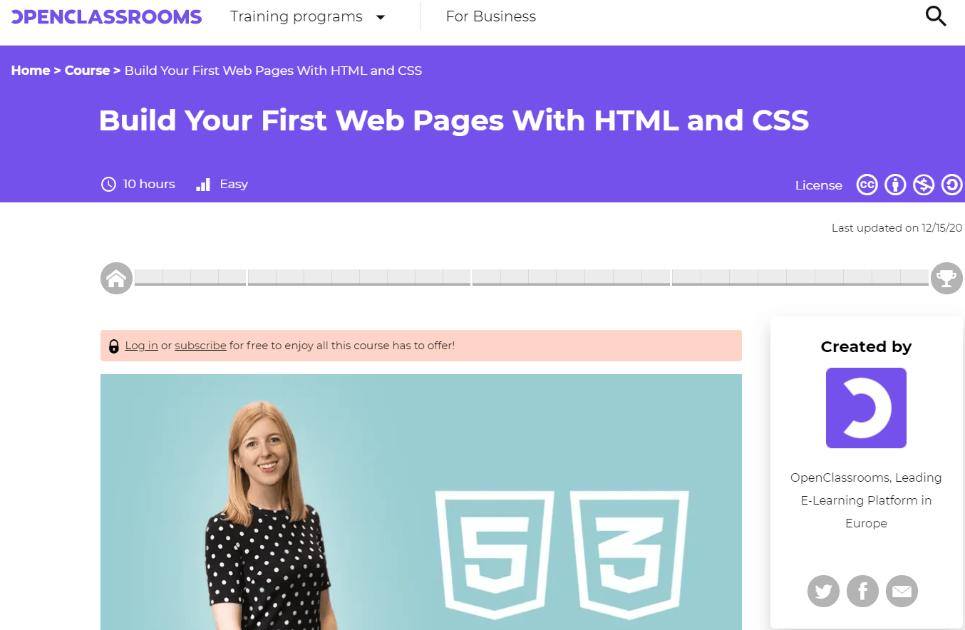 10 лучших онлайн-курсов по веб-дизайну в 2022 году 9 OpenClassrooms web design course