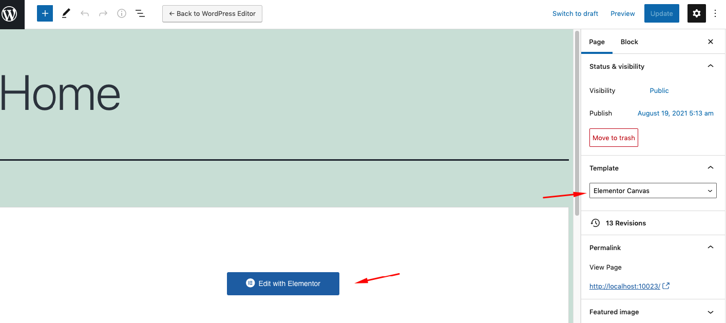 Comment personnaliser le menu Elementor Nav et le widget Elementor Portfolio (tutoriel) 5 Create A New Page