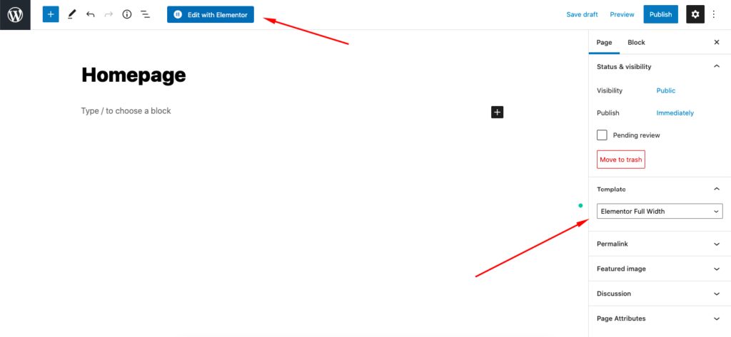 Una revisión honesta del tema Hello de Elementor: pros y contras, precios, prueba de velocidad, tutorial y más 14 Edit a Page with Elementor