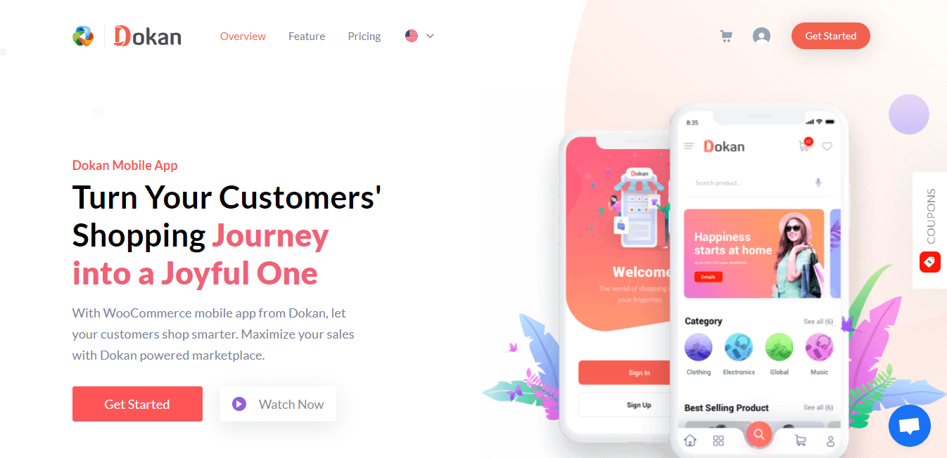 2022 年最佳 WordPress 黑色星期五和網絡星期一特賣 4 Dokan Apps