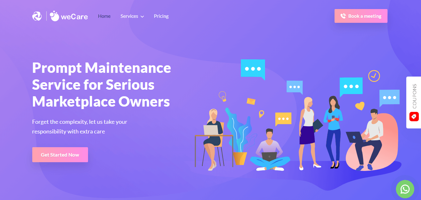 WordPress 社區在聖誕節和新年的最佳優惠 9 weCare deals