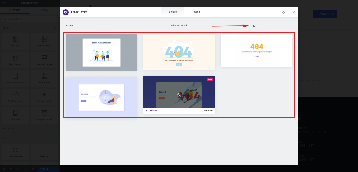 Elementor 14 Kullanarak WordPress Siteniz İçin Özel Bir 404 Sayfası Nasıl Oluşturulur HappyAddons Block