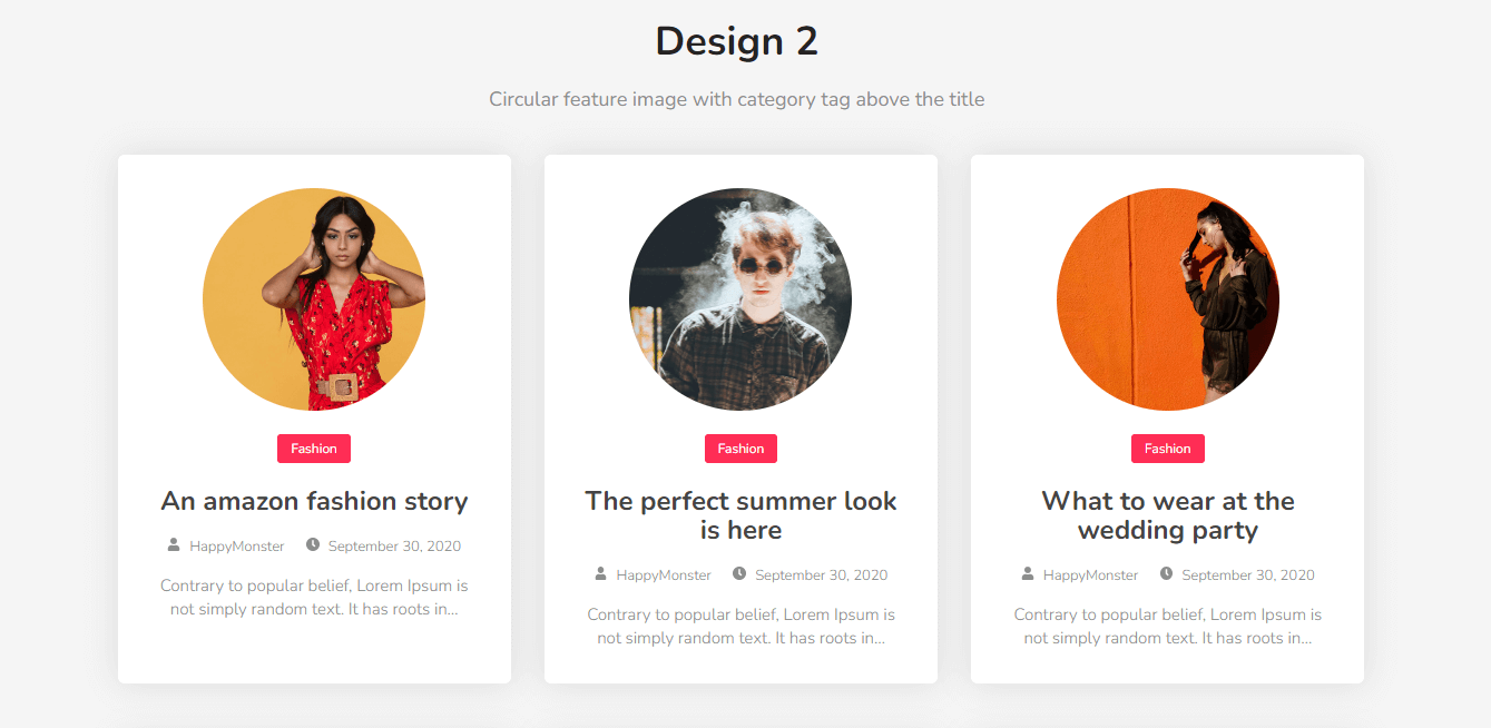 วิธีสร้างเทมเพลตโพสต์บล็อก Elementor แบบกำหนดเอง 29 Post Grid Widget Demo