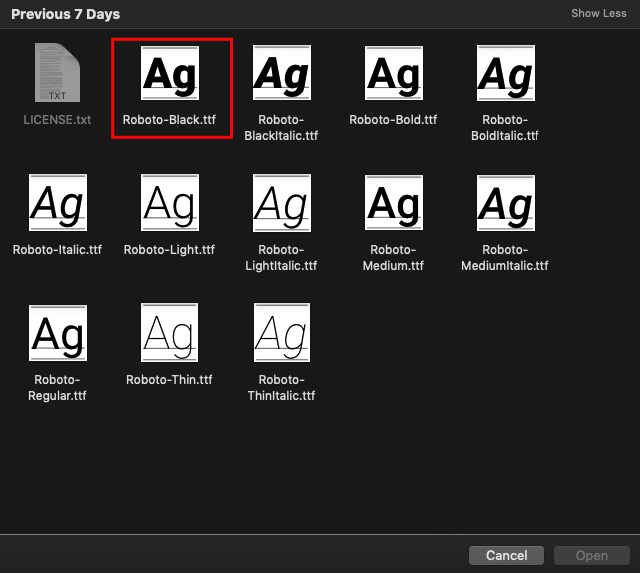 วิธีเพิ่มแบบอักษรที่กำหนดเองให้กับเว็บไซต์ Elementor ในปี 2022 8 Select the font