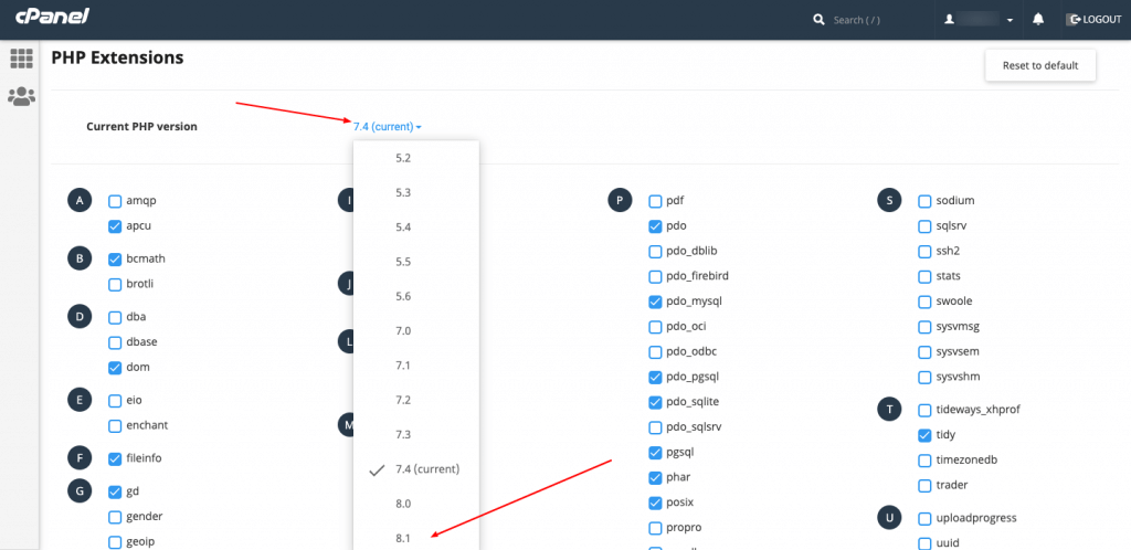 Cómo solucionar el problema de que el editor de Elementor no carga en su sitio web 5 Update PHP Version
