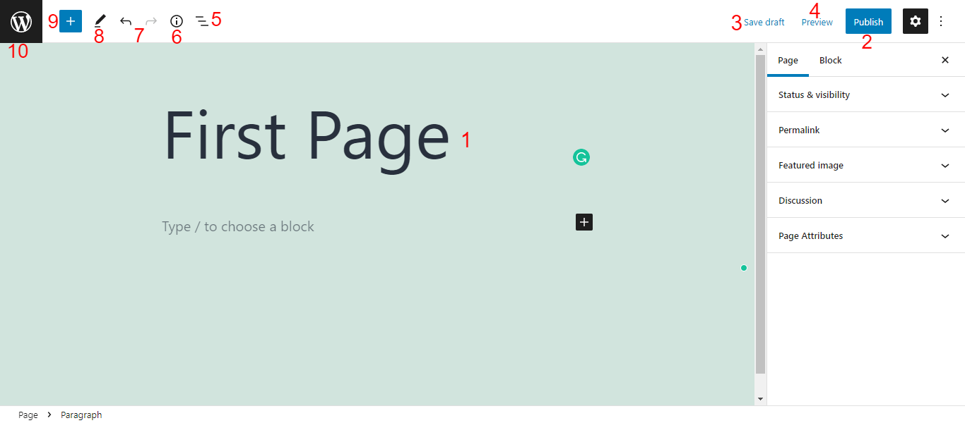 Cara Membuat Halaman Baru di WordPress 5 Common Page Setting