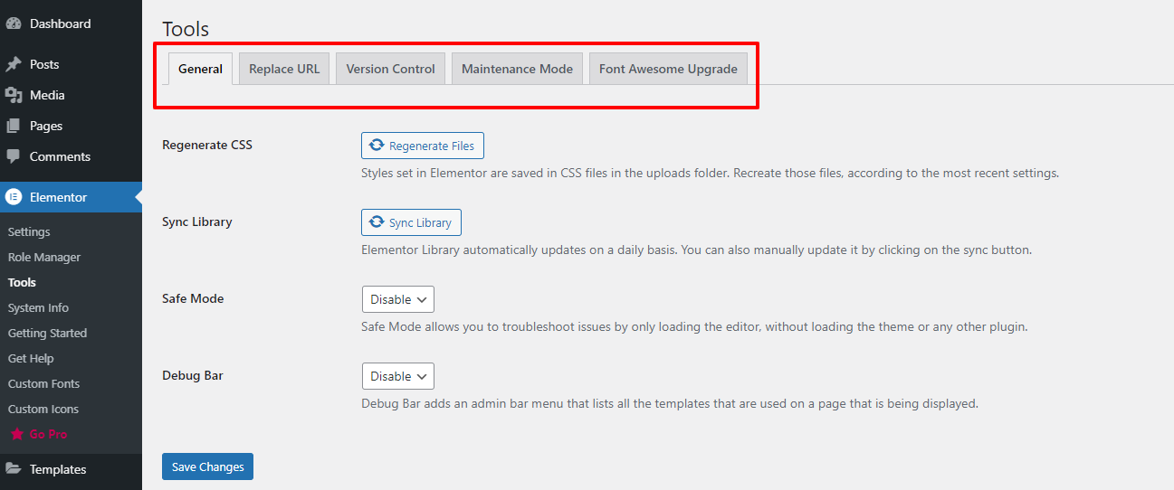 如何使用 Elementor:初学者终极指南 9 Elementor tools