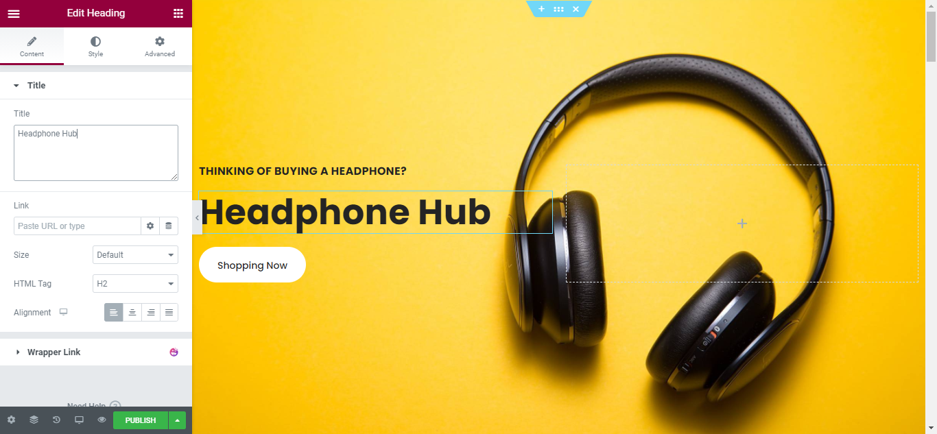 如何使用 Elementor:初学者终极指南 50 Customize the premade design