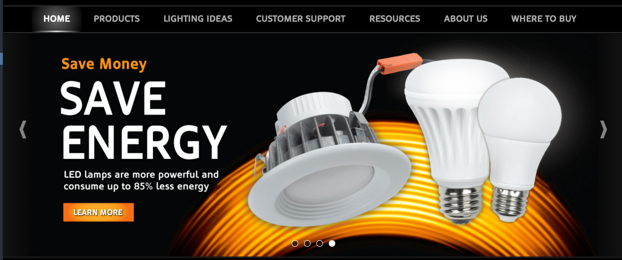 Se for novo e um tópico importante como a iluminação LED, destaque-o com um link para prender esses produtos, assim como a Duracell fez.