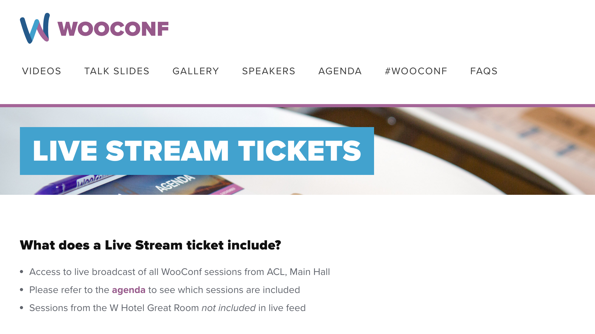 Les achats de billets numériques ont permis aux téléspectateurs de regarder le flux en direct de WooConf s'ils ne pouvaient pas se rendre à Austin.