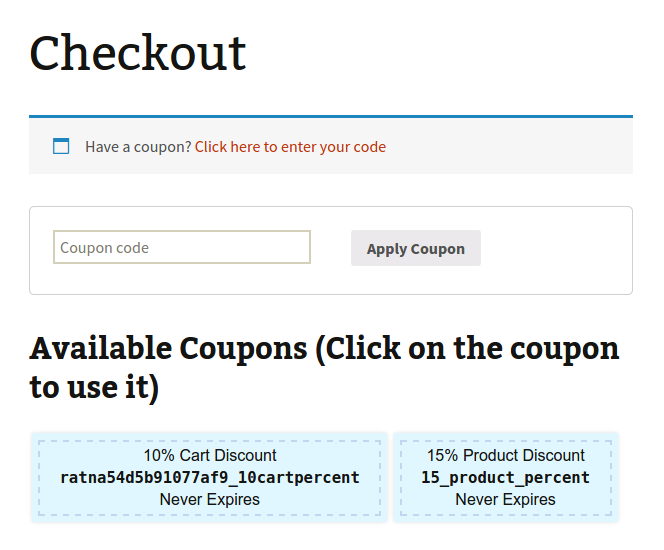 Warum Weihnachtseinkäufer nach Ihren Coupons jagen lassen? Intelligente Coupons zeigen ihnen automatisch, was verfügbar ist – und verbergen, was nicht verfügbar ist.